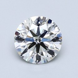 Blue Nile 1.06克拉圆形切工钻石 LD20006546