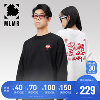 MLMRoutletsv MLMR男女同款百搭时髦潮流圆领虎年生肖新年本命年卫衣M22133001