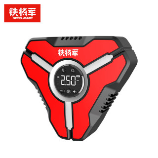 铁将军(steel mate)迷你车载充气泵汽车打气泵车用12v电动便携式应急轮胎充气泵 P10Pro