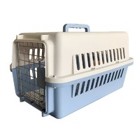 万家 宠物航空箱猫笼子狗笼子车载便携外出猫狗太空舱大小型犬猫托运箱