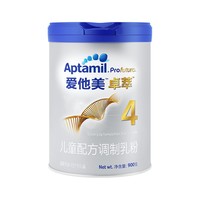 88VIP：Aptamil 爱他美 白金版卓萃儿童配方奶粉4段3-6岁900g*6罐