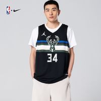 NBA-Nike 雄鹿队 阿德托昆博 SE Jordan Swingman男子球衣CV9484