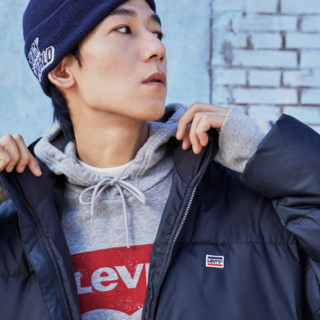 Levi's 李维斯 男士中长款羽绒服 28254-0000