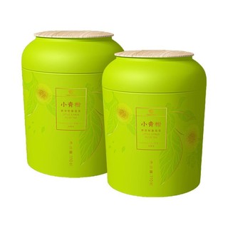 TAETEA 大益 普洱茶三年陈新会小青柑熟普100g*2小青柑拼配礼盒装