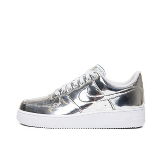 NIKE 耐克 Air Force 1 SP  女子休闲运动鞋 CQ6566-001 银色 40.5