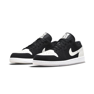 AIR JORDAN 正代系列 Air Jordan 1 Low SE 男子篮球鞋 DH6931-001 黑白 45