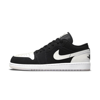 AIR JORDAN 正代系列 Air Jordan 1 Low SE 男子篮球鞋 DH6931-001 黑白 45