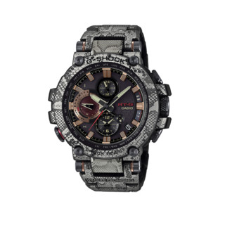 CASIO 卡西欧 G-SHOCK MT-G系列 51.7毫米太阳能电波腕表 MTG-B1000WLP-1A