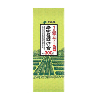 日本伊藤园ITOEN 深蒸煎茶绿茶新芽茶叶茎茶 农家茶茶叶300g