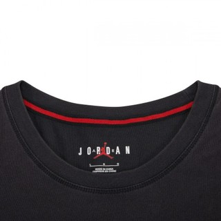 AIR JORDAN 男子运动T恤 DH8922-010 黑色 S