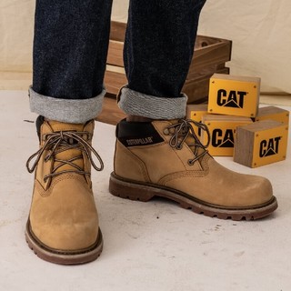 CAT 卡特彼勒 男士中帮工装靴 P717806K3BDC25