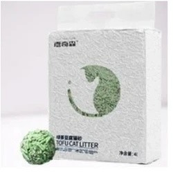 鄂芯鲜 绿茶混合猫砂 2kg