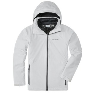 Columbia 哥伦比亚 男子三合一冲锋衣 WE1157-043 白色 L