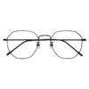 目匠 s1899 黑色纯钛眼镜框+1.67折射率 防蓝光镜片