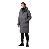 BOSIDENG 波司登 男女款长款羽绒服 B10145171 幻影灰 185/100A
