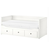 IKEA 宜家 汉尼斯 坐卧两用多功能折叠床 白色