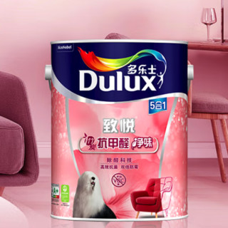 Dulux 多乐士 致悦系列 A8146 竹炭抗甲醛墙面漆  5L 调色款