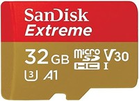 SanDisk 闪迪 32GB Extreme microSDHC UHS-I 存储卡 SDSQXAF-032G-GN6MA