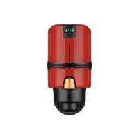 NESPRESSO 浓遇咖啡 胶囊咖啡机套装 含50颗咖啡胶囊 C40 红色及温和淡雅5条装