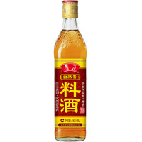 luhua 鲁花 自然香料酒500ml瓶 酿造料酒 陈年黄酒 厨房调料 调味品