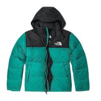 THE NORTH FACE 北面 1996 Nuptse 中性运动羽绒服 NF0A3C8D-ZCV 绿色 L