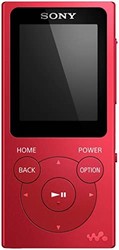 SONY 索尼 NW-E394 Walkman 音乐播放器 8GB (存储照片，FM收音功能)，红色