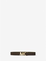 MICHAEL KORS 迈克·科尔斯 Reversible Logo and Leather Waist Belt