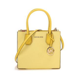 MICHAEL KORS 迈克·科尔斯 MERCER系列 女士皮革手提包 35S1GM9M2T 浅黄色/黄色