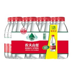 NONGFU SPRING 农夫山泉 饮用天然水 380ml*12瓶