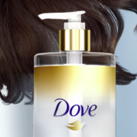 Dove 多芬 玻尿酸水光洗发露 净澈控油 450ml