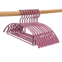 WEN HAO 文豪 衣架 10个 粉色