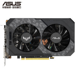 asus 华硕 tuf-gtx 1660ti-o6g-evo 显卡 6gb 黑色