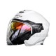 MOTORAX 摩雷士 S30摩托车头盔半盔 珍珠白