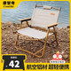 户外折叠椅克米特椅便携野餐露营椅子超轻靠背沙滩椅休闲钓鱼凳子
