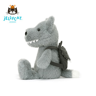 英国jELLYCAT2022年新品背包狼可爱毛绒玩具儿童送礼娃娃