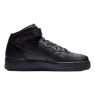 NIKE 耐克 Air Force 1 MID 07 男子运动板鞋 315123-001 黑色 44.5