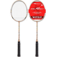 WITESS 威特斯 轻5系列 526 羽毛球拍 金色 对拍 已穿线