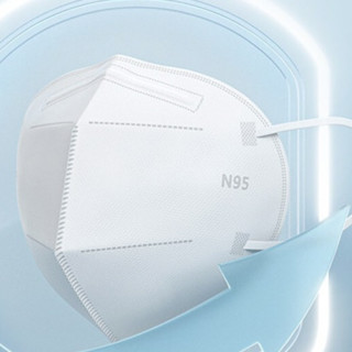 海氏海诺 N95无呼吸阀口罩 20只 白色