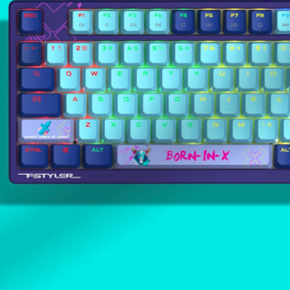 A4TECH 双飞燕 FS98 这就是街舞联名款 98键 有线机械键盘