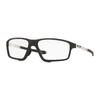 OAKLEY 欧克利&EYEPLAY 目戲 0OX8080 透明哑黑注塑眼镜框+1.67折射率 防蓝光镜片