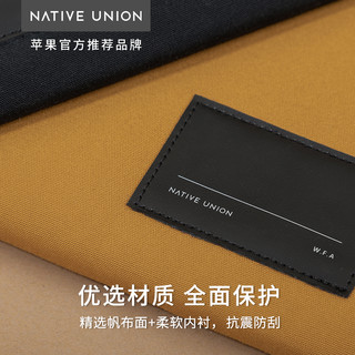 Native Union苹果MacBook内胆包Pro笔记本M2电脑包Air轻薄stow保护套M1适用13/14/15/16寸帆布收纳简约防震男