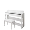 hetitch P-310 电钢琴 88键重锤键盘 木纹白
