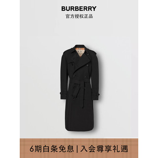 BURBERRY 博柏利 Heritage系列 Trench 男士棉质风衣 威斯敏斯特版型 40737911 黑色 50