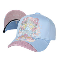 SWOFCARE/思沃福新款棒球帽3D刺绣里海虎运动帽子女鸭舌帽蓝色