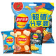 PLUS会员：Lay's 乐事 薯片 组合包（红烩味+烧烤味+大波浪鱿鱼味）56g*3包