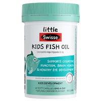 Swisse 斯维诗 littleSwisse斯维诗儿童鱼油(2-12岁)60粒瓶