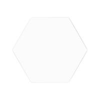 B.Yceramic tile 博意陶瓷 北欧纯色六角砖 白色 290*250mm