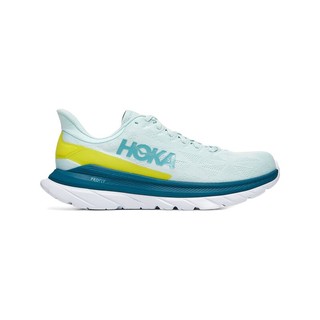 HOKA ONE ONE 马赫系列 Mach 4 男子跑鞋 1113528-BGEPR 玻璃蓝/月见草绿 42.5