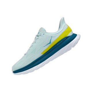 HOKA ONE ONE 马赫系列 Mach 4 男子跑鞋 1113528-BGEPR 玻璃蓝/月见草绿 38