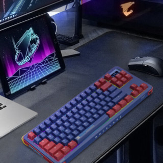 Royal Axe 御斧 Y87 87键 2.4G蓝牙 三模机械键盘 星际迷航 TTC金粉V2 RGB